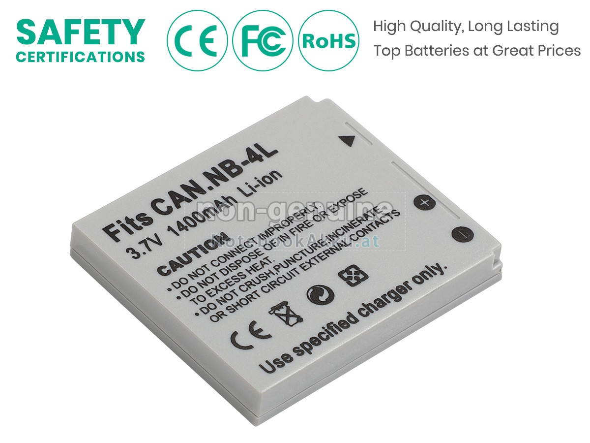 Akku für Canon IXY DIGITAL L4