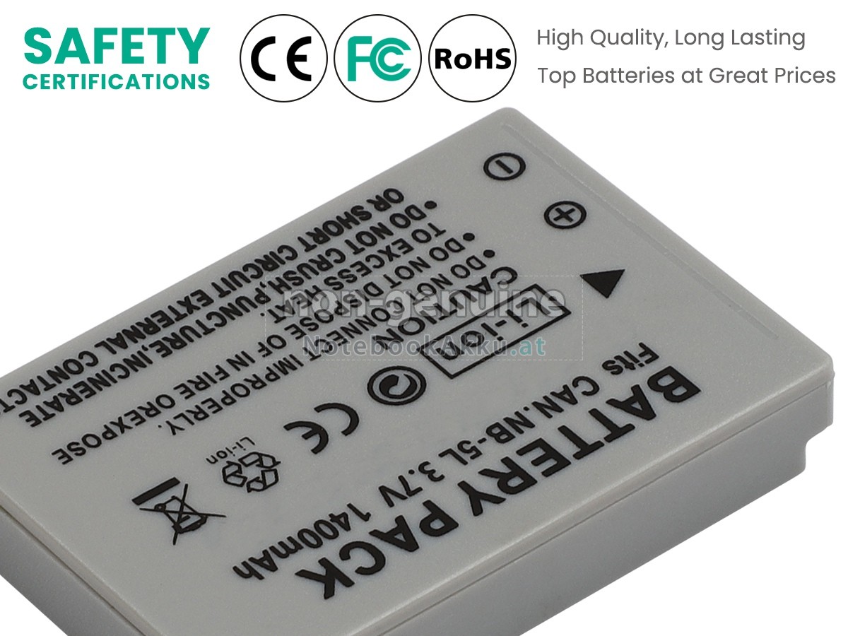 Akku für Canon IXY DIGITAL 3000 IS