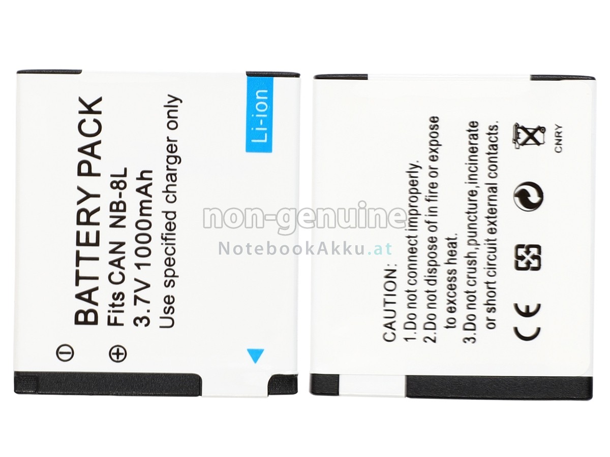 Akku für Canon POWERSHOT A3100 IS