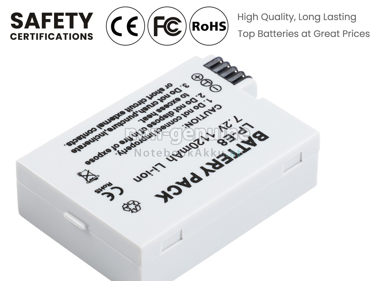 Akku für Canon EOS REBEL T2I