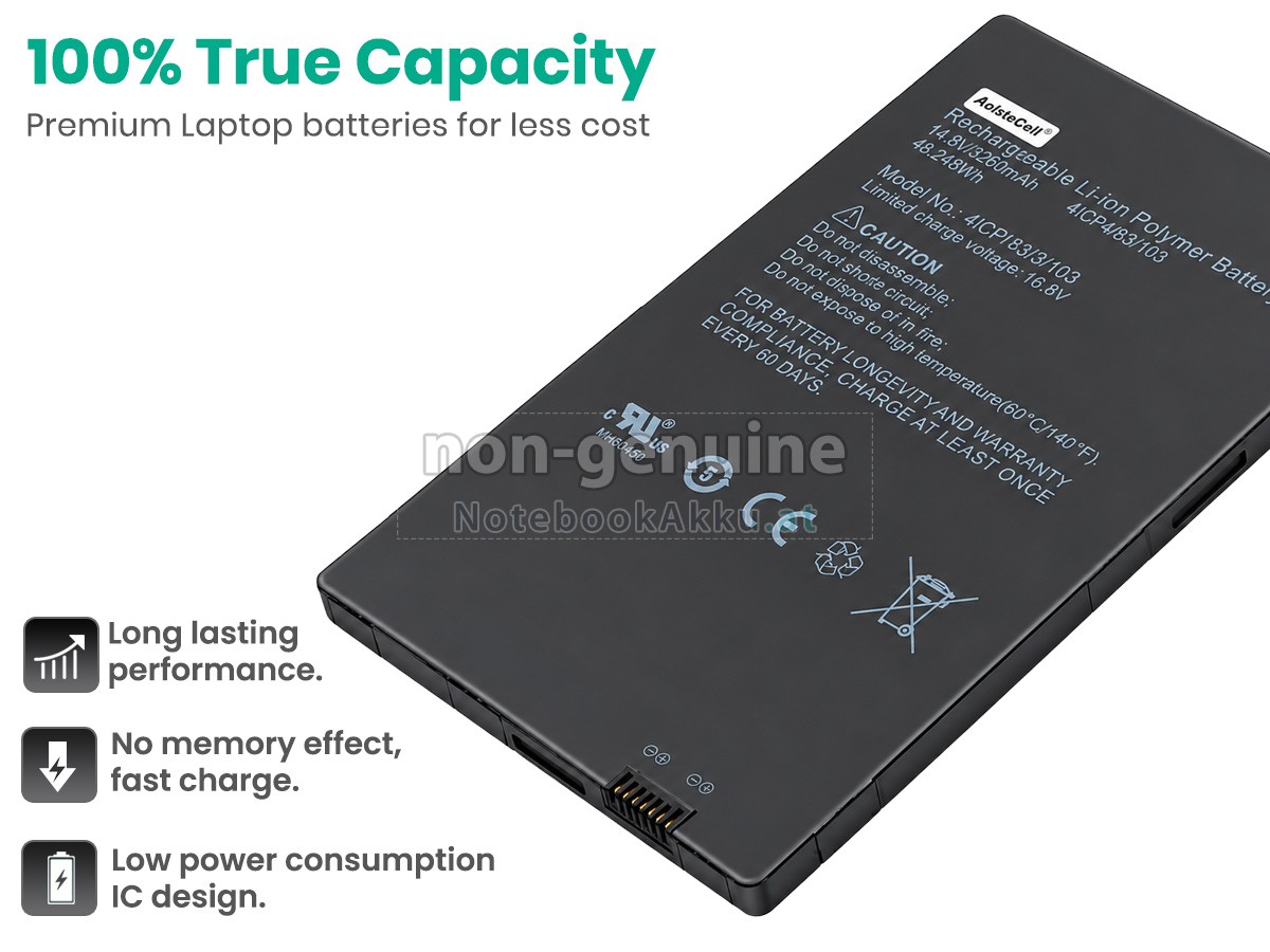 Akku für Careview 1800CW
