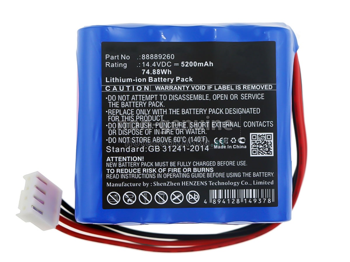 Akku für Carewell HX-18650-14.4-4400