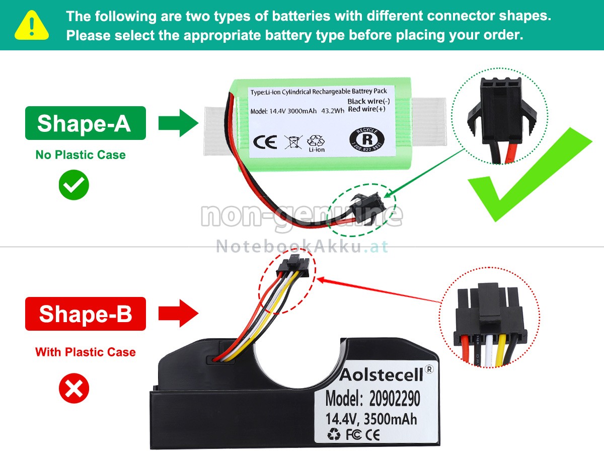 Akku für Cecotec CONGA 2290