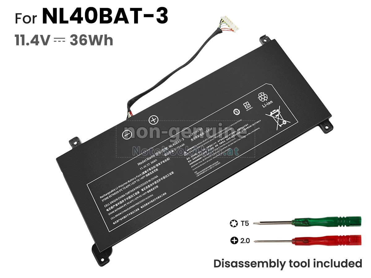 Akku für Clevo NL51LU