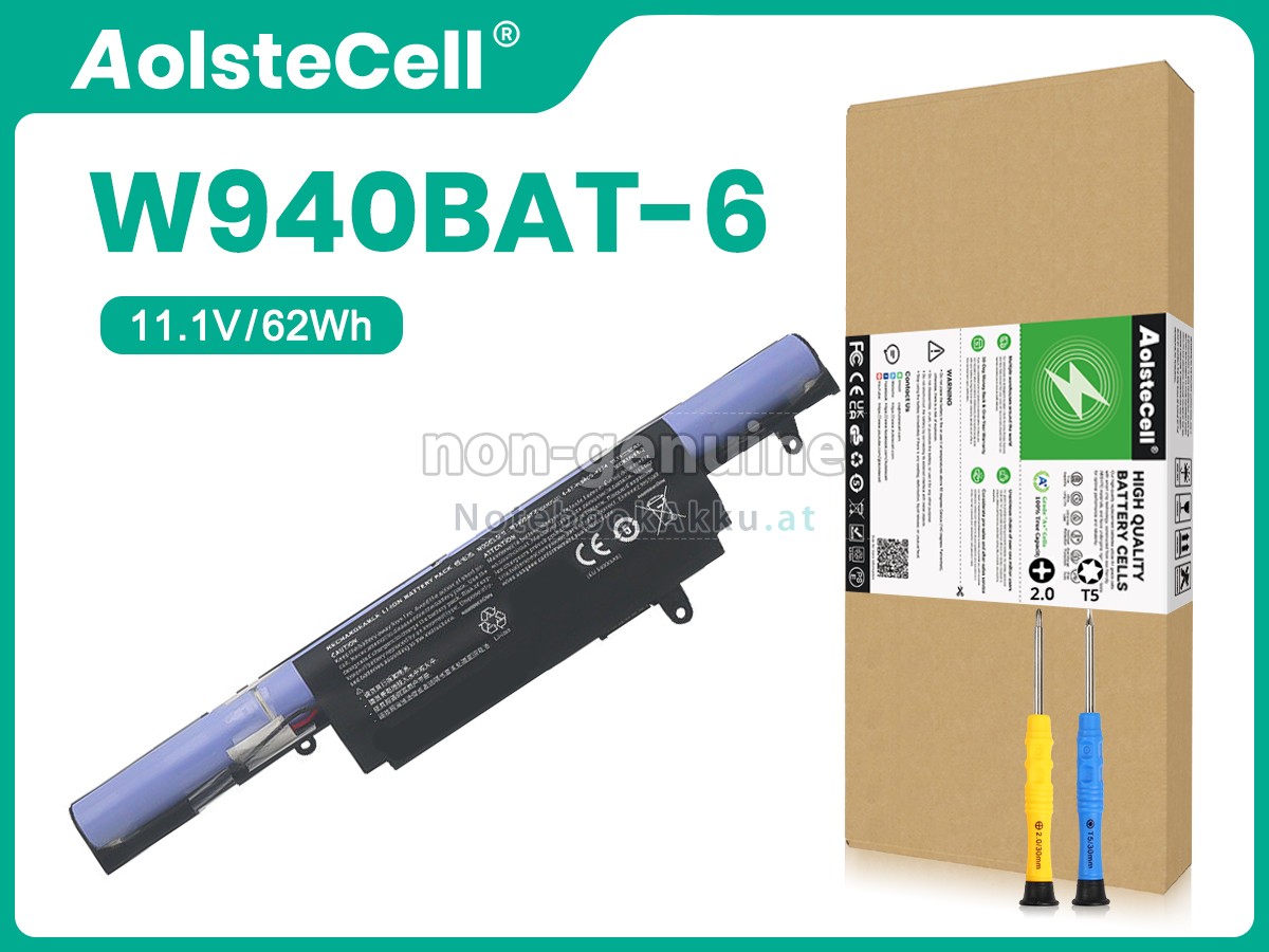 Akku für Clevo 6-87-W940S-4274