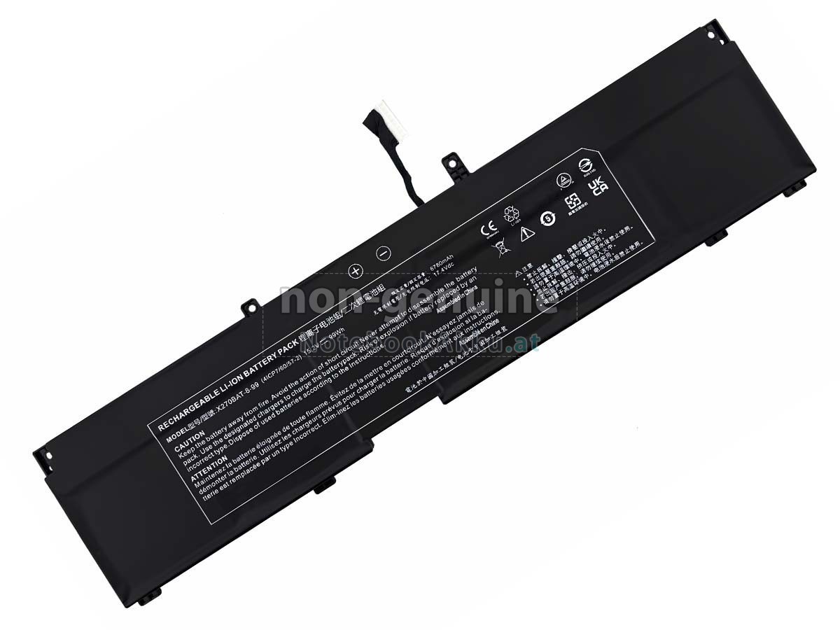 Akku für Clevo X270BAT-8-99