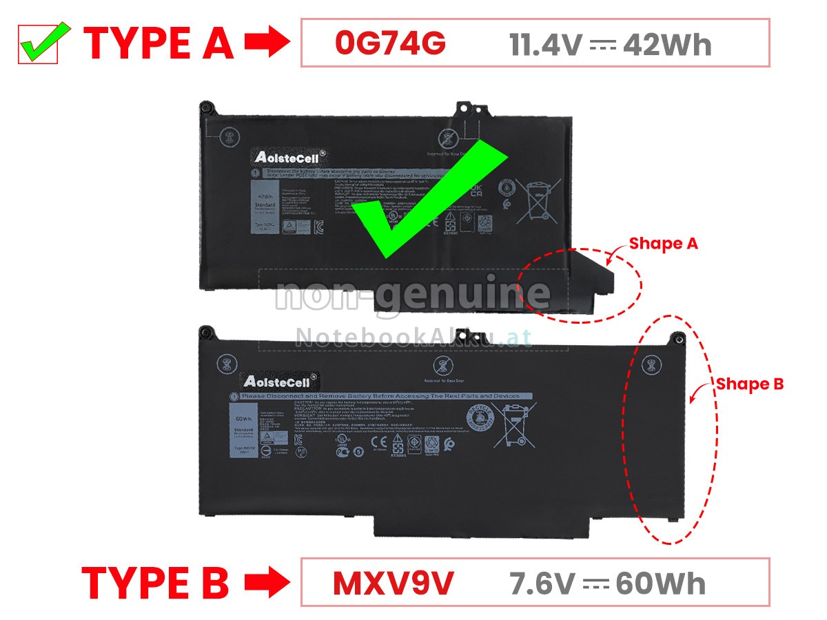 Akku für Dell Latitude 5300 2-IN-1 CHROME
