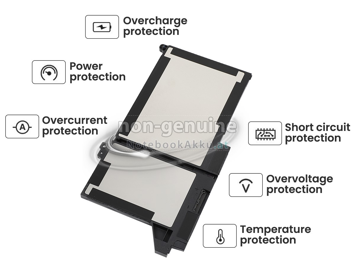 Akku für Dell Latitude 5300 2-IN-1 CHROME