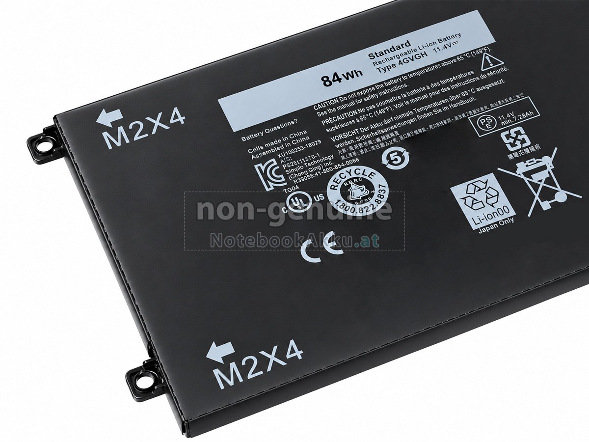 Akku für Dell P56F001