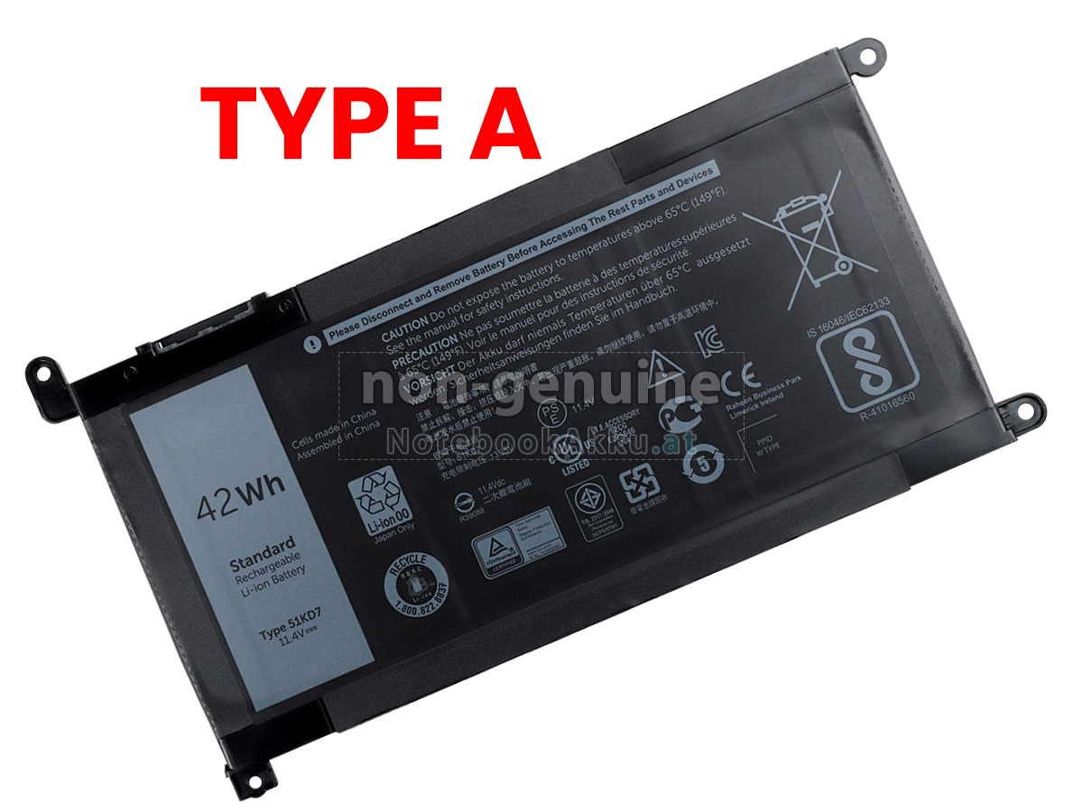 Akku für Dell Chromebook 3100 2-IN-1