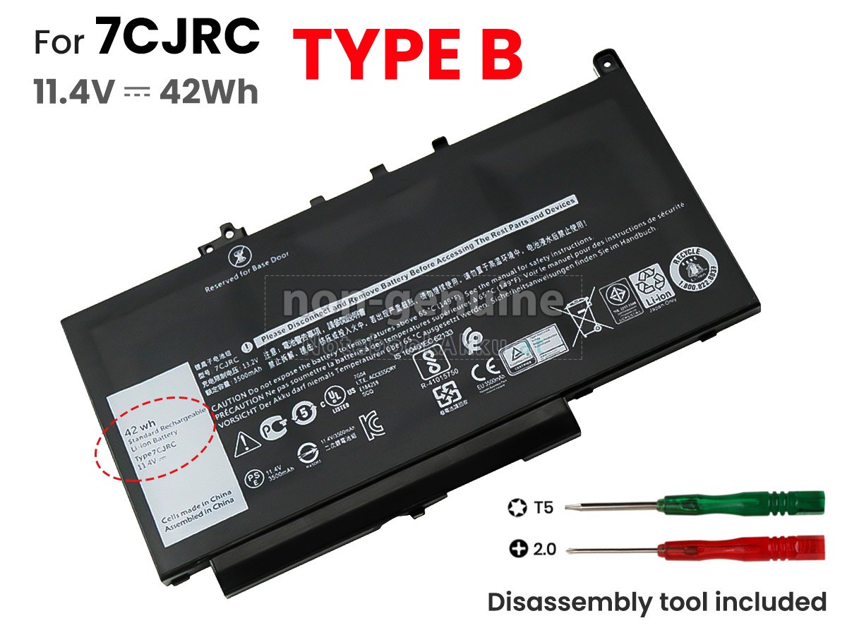 Akku für Dell Latitude 12 E7470