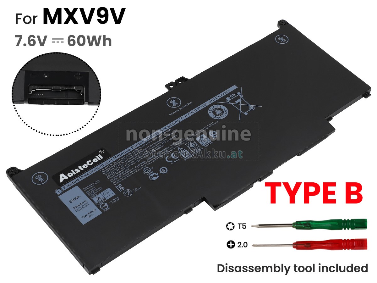 Akku für Dell Latitude 5300 2-IN-1 CHROME