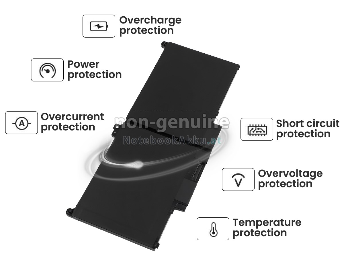 Akku für Dell Latitude 5300 2-IN-1 CHROME