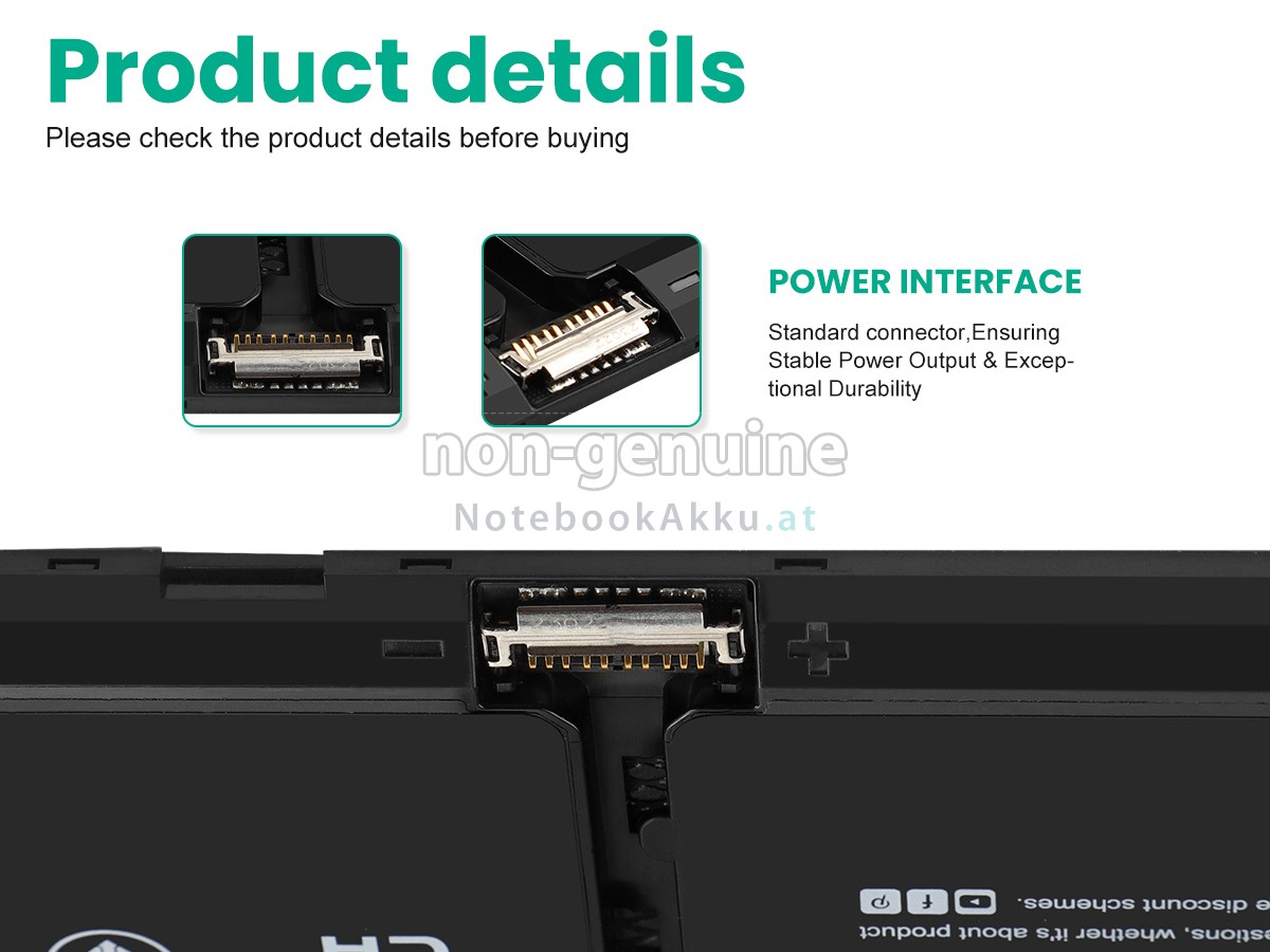 Akku für Dell P106F