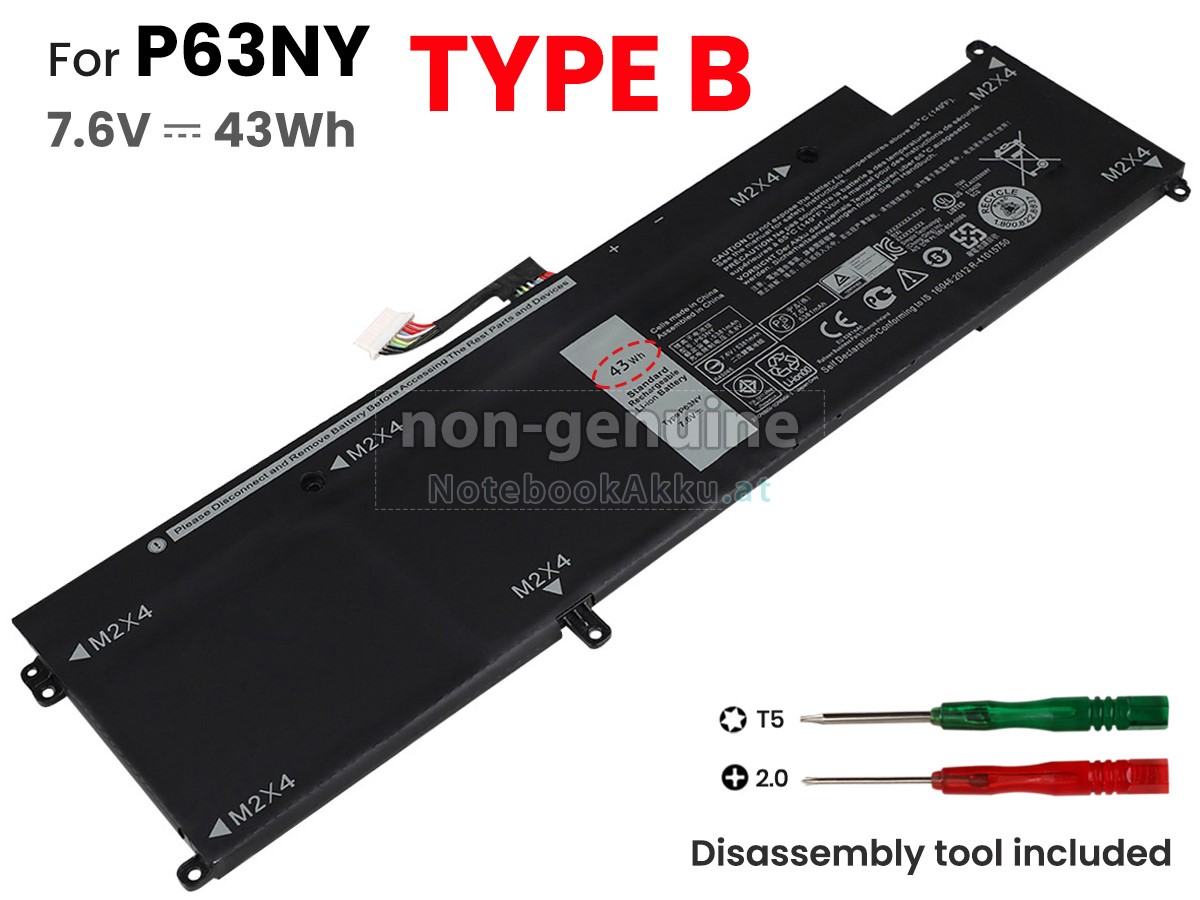 Akku für Dell Latitude E7370