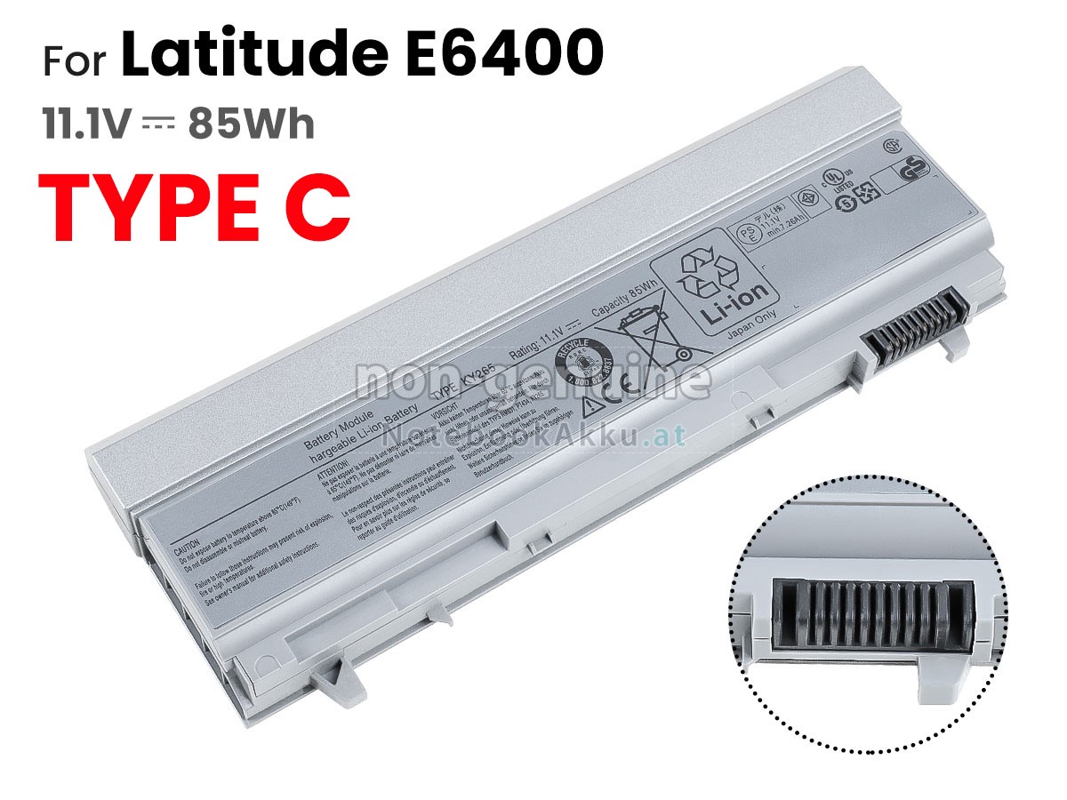 Akku für Dell Latitude E6510