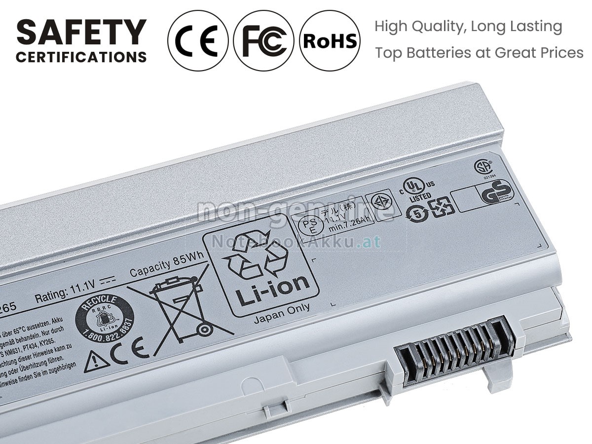 Akku für Dell Latitude E6510