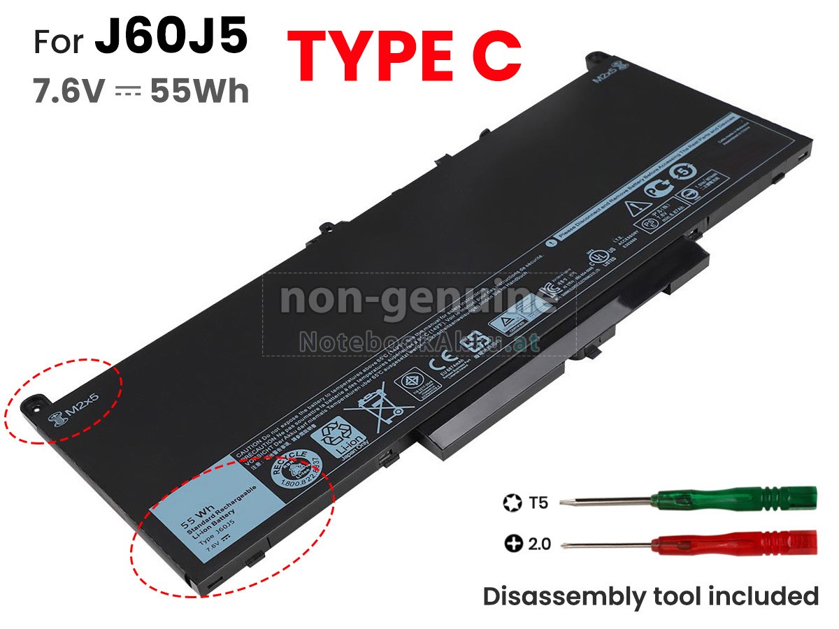 Akku für Dell Latitude 12 E7470