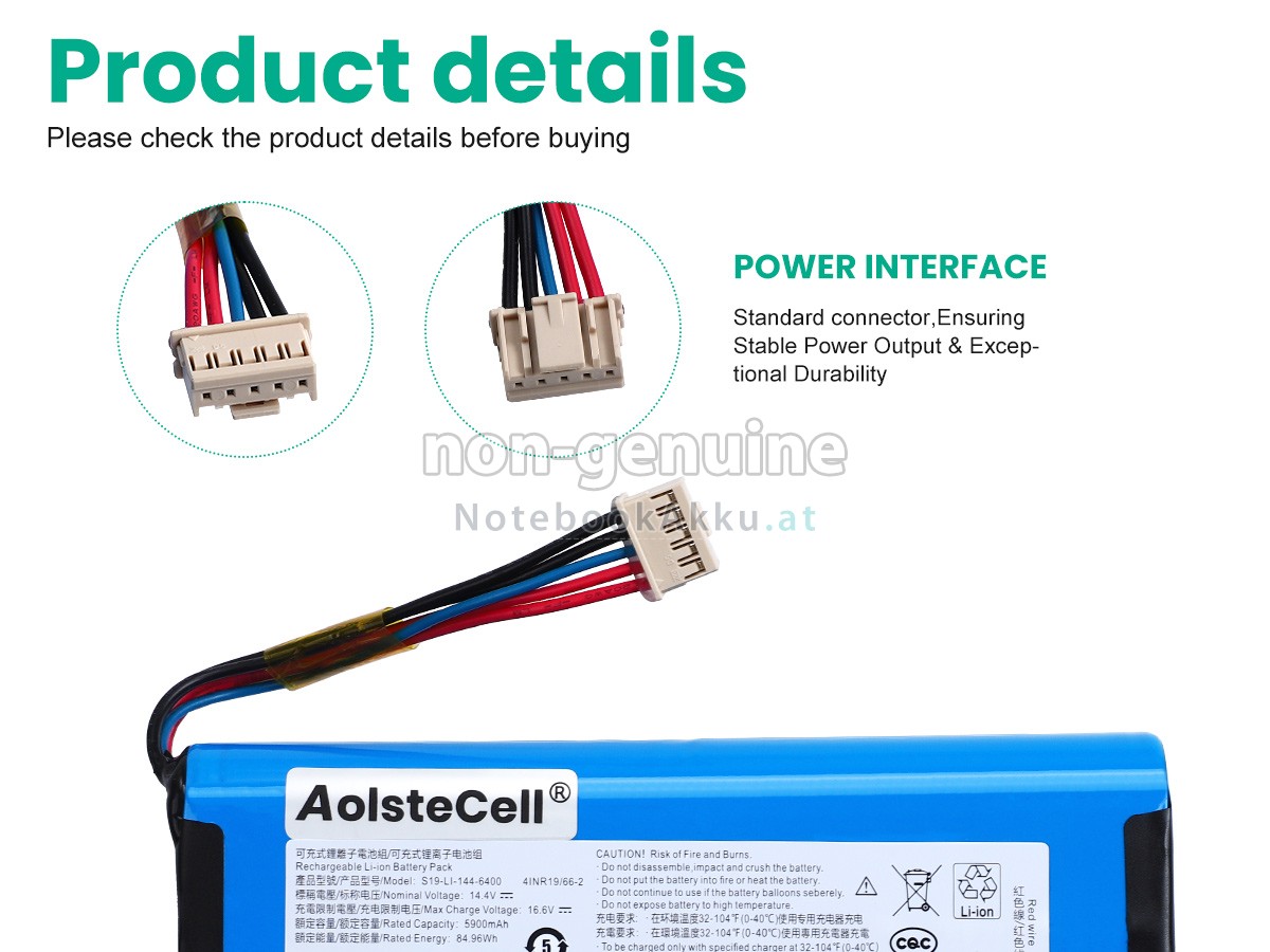 Akku für Ecovacs S19-LI-144-6400