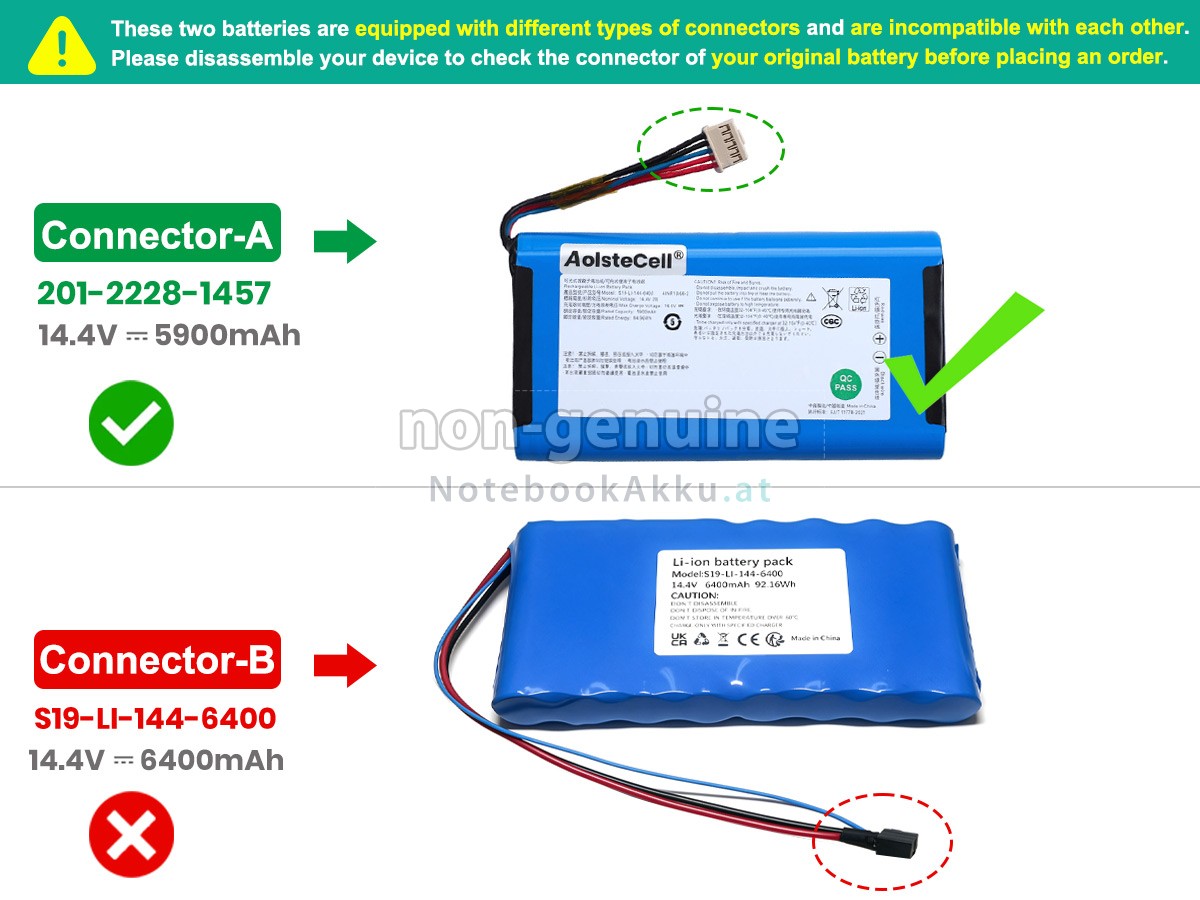 Akku für Ecovacs S19-LI-144-6400