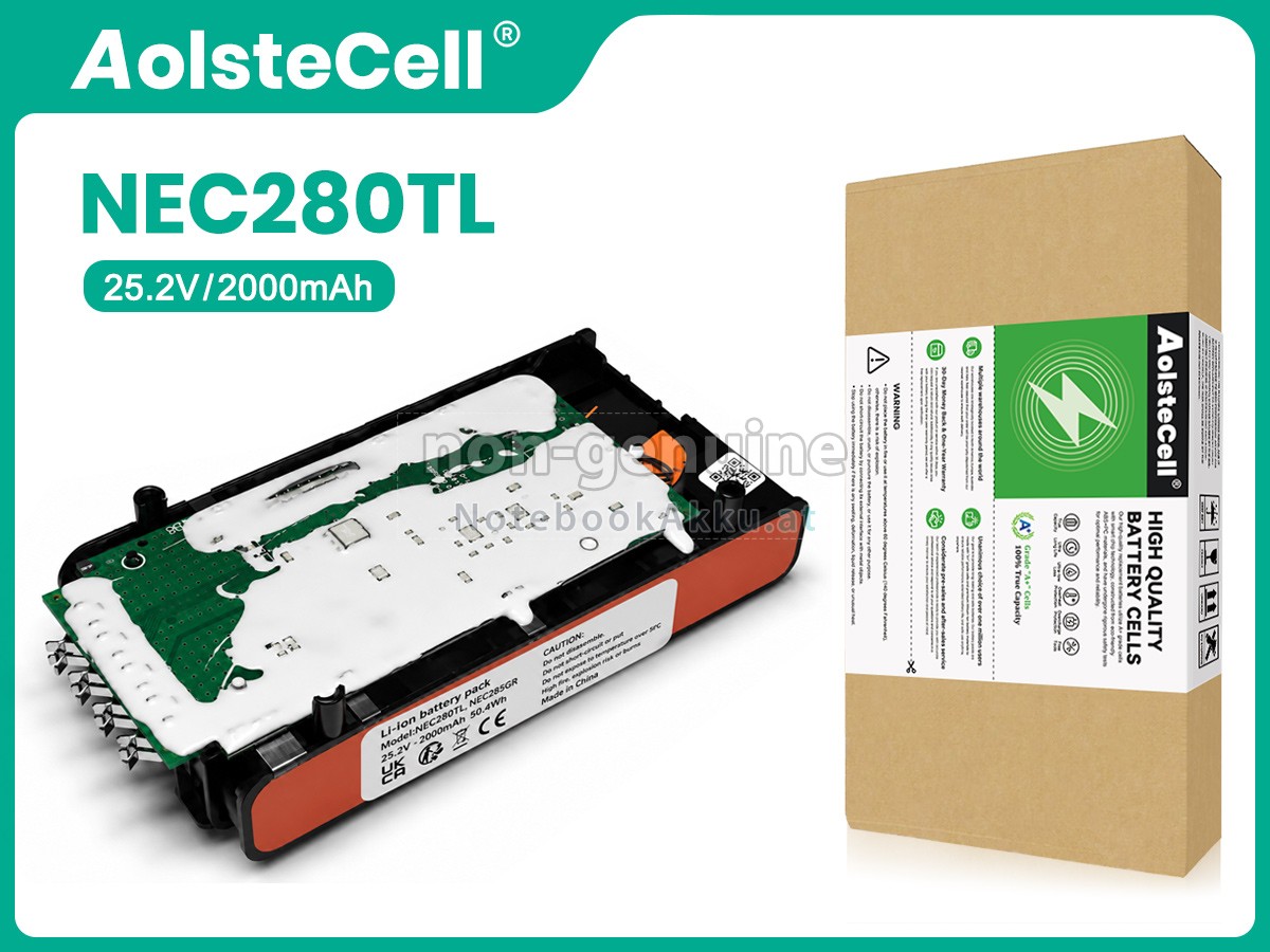 Akku für Eureka NEC285GR