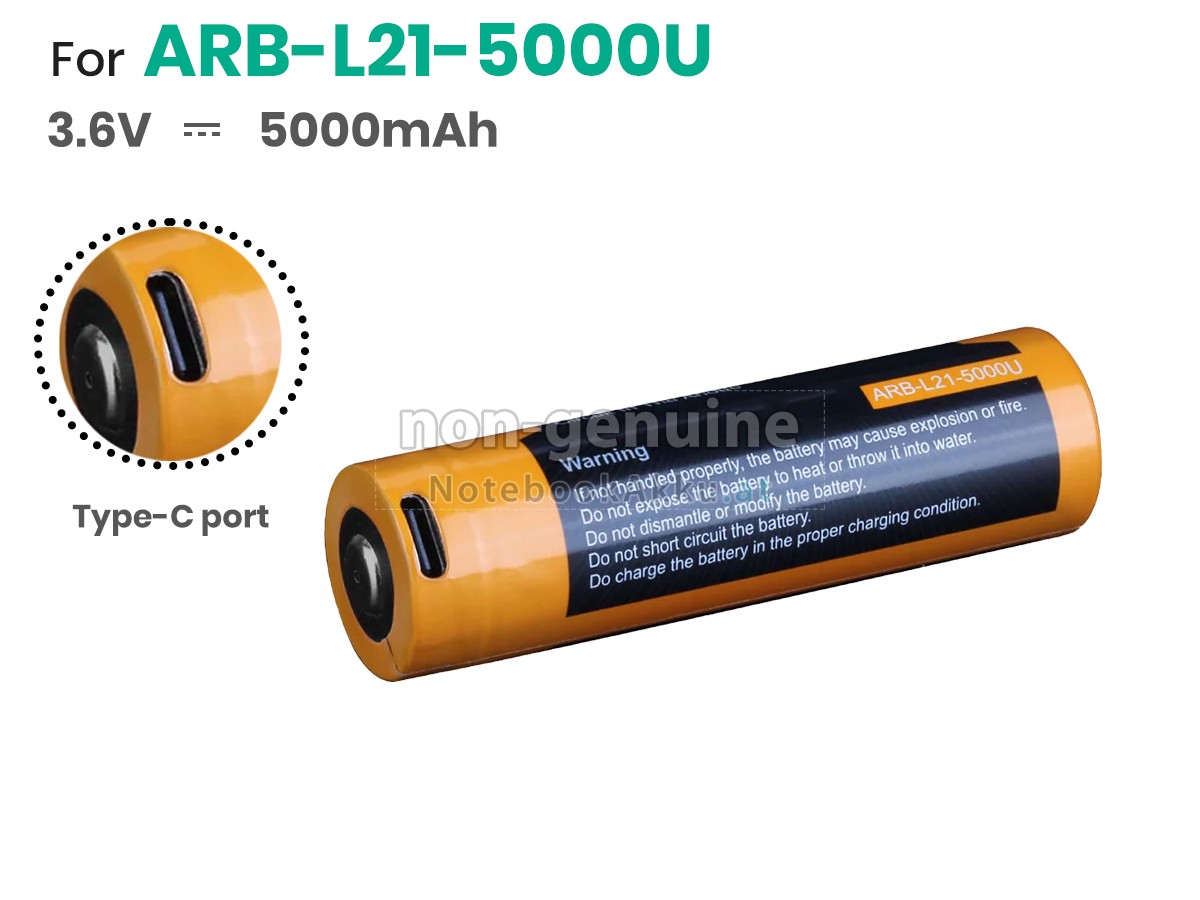 Akku für Fenix ARB-L21-5000