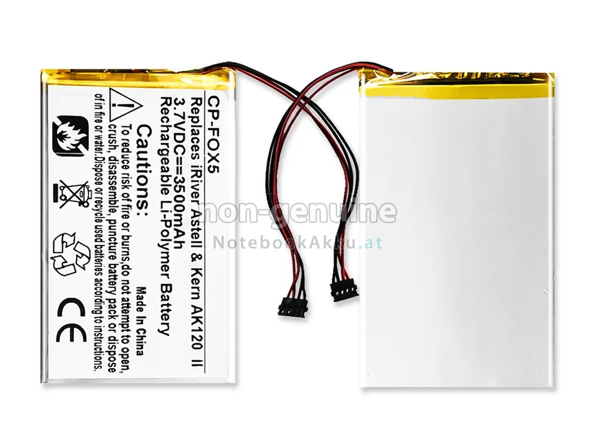 Akku für Fiio X7 II