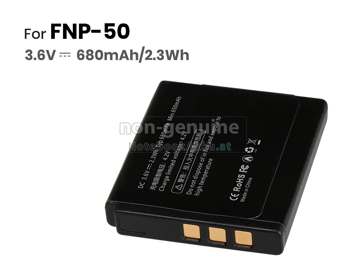 Akku für Fujifilm REAL 3D W3