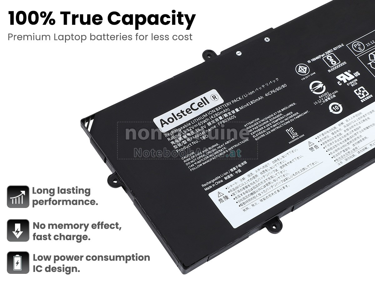 Akku für Fujitsu CP801785