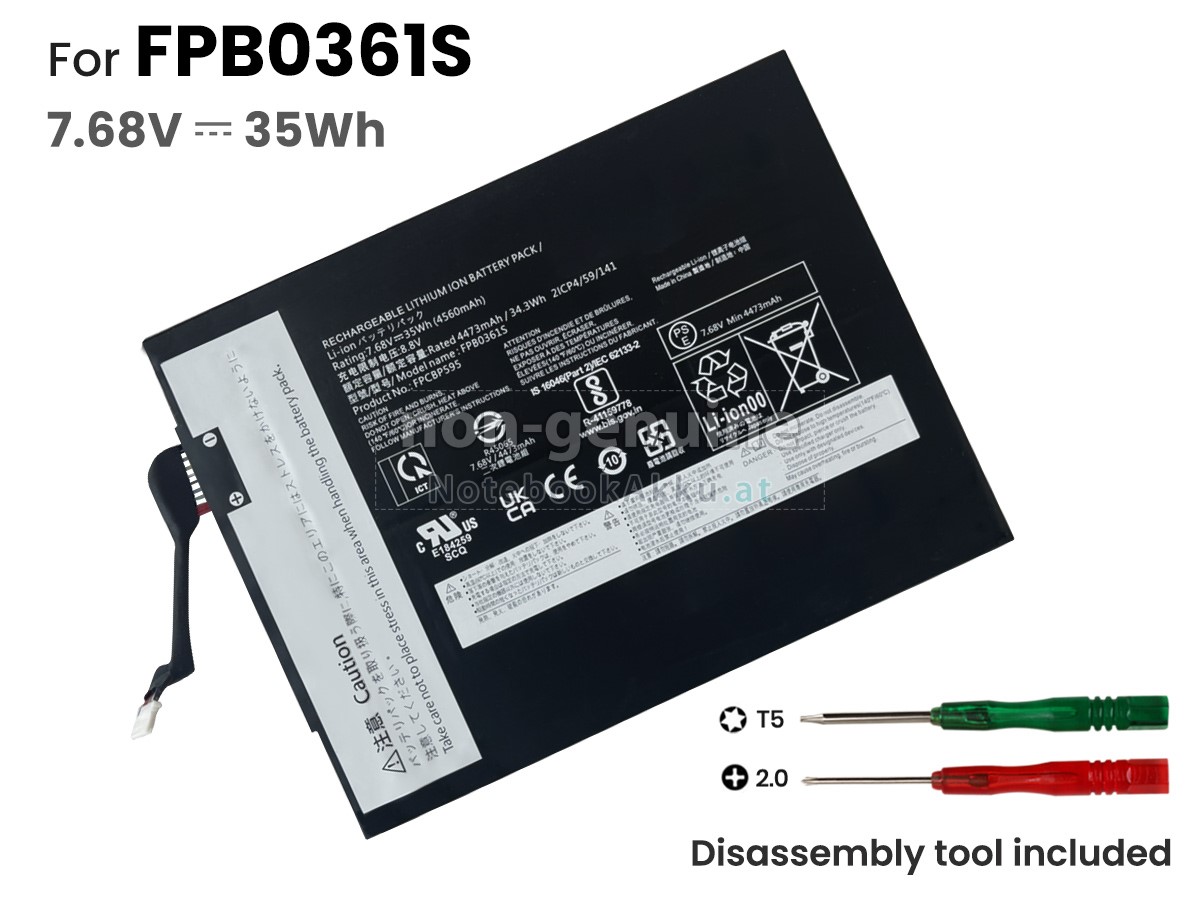 Akku für Fujitsu FPB0361S(2ICP4/59/141)