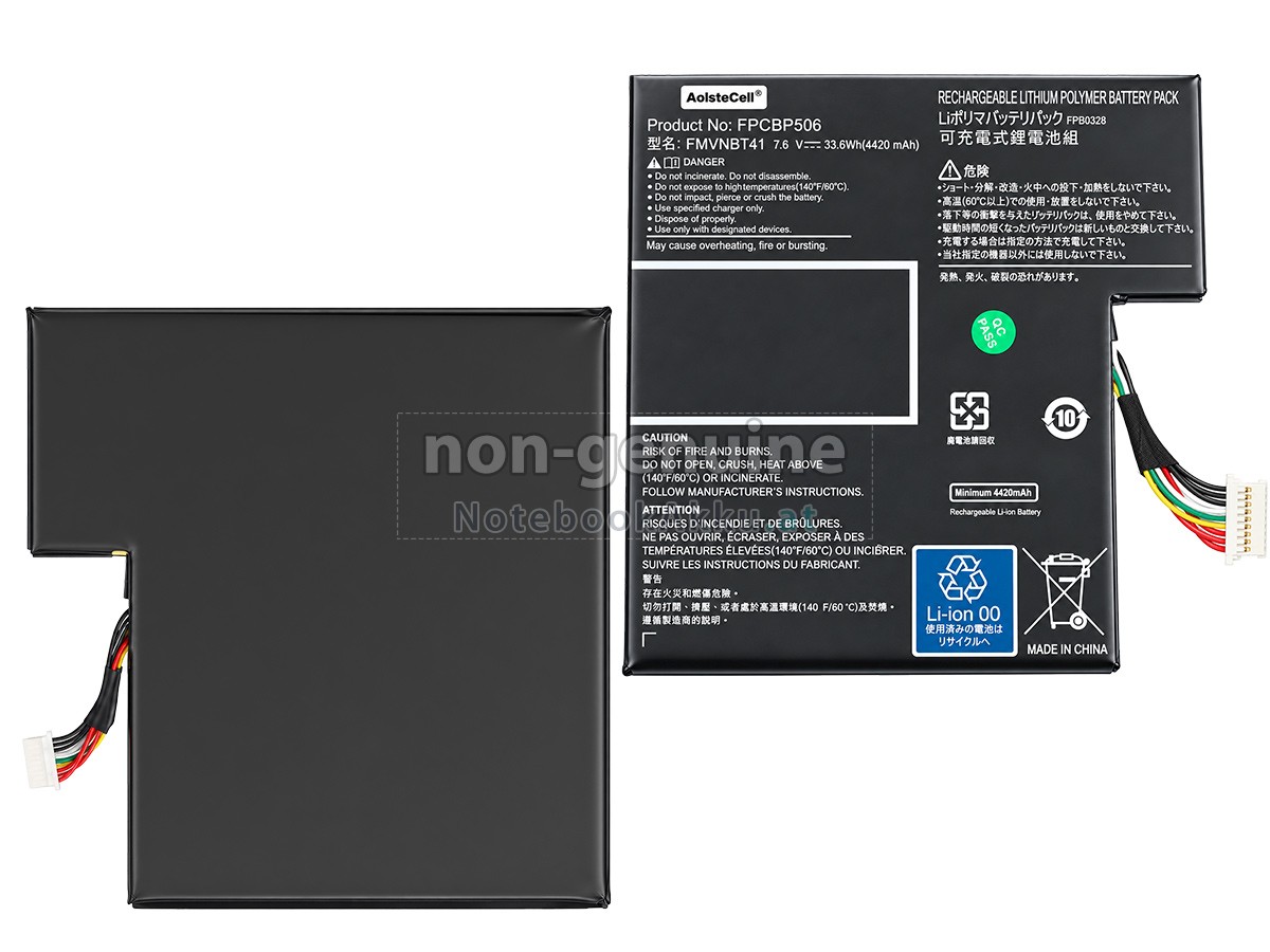 Akku für Fujitsu Stylistic R726