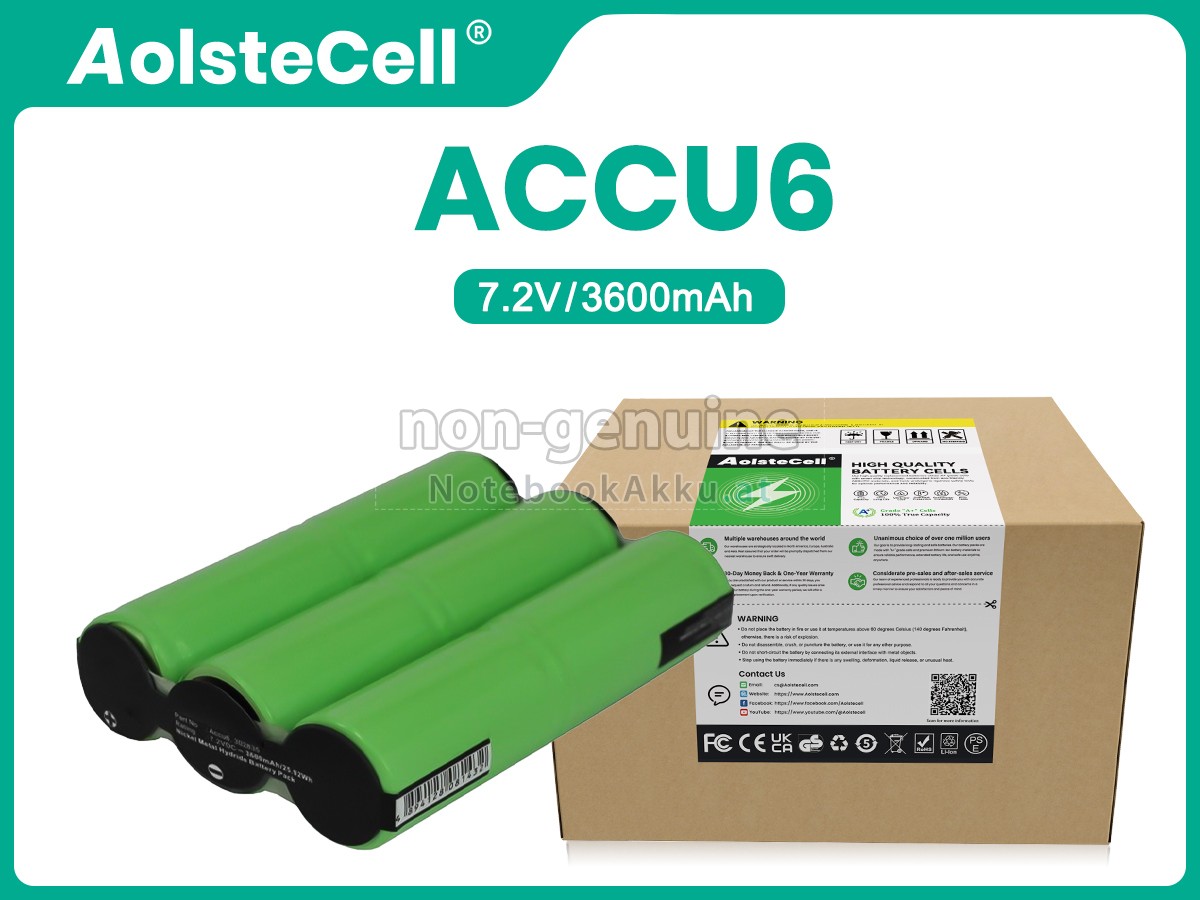 Akku für Gardena ACCU6