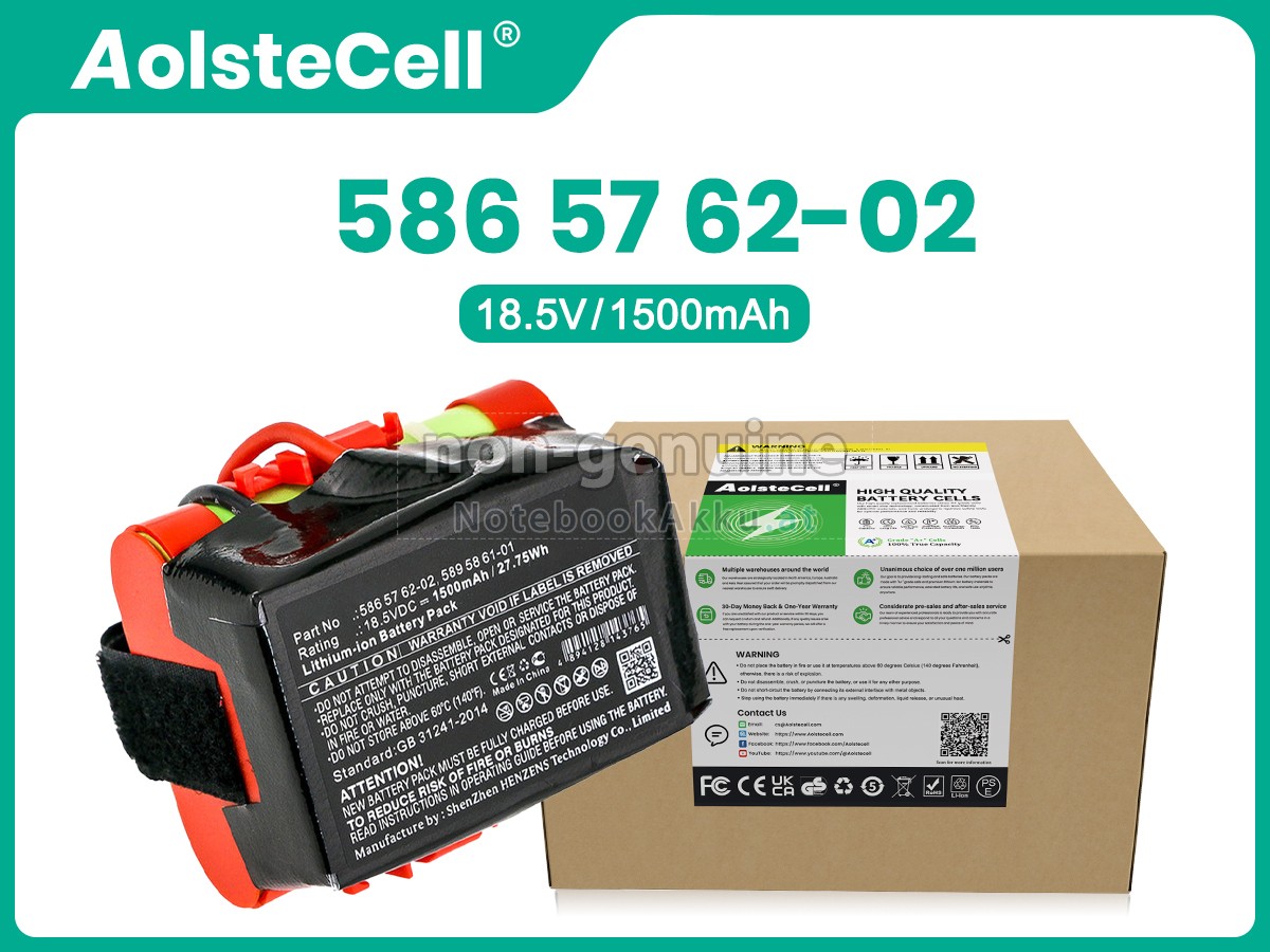 Akku für Gardena R40LI 2014