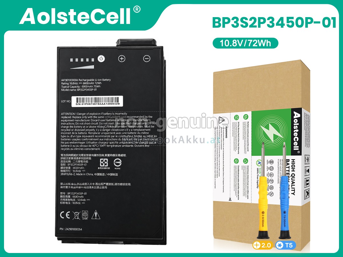 Akku für Getac 44190100000A