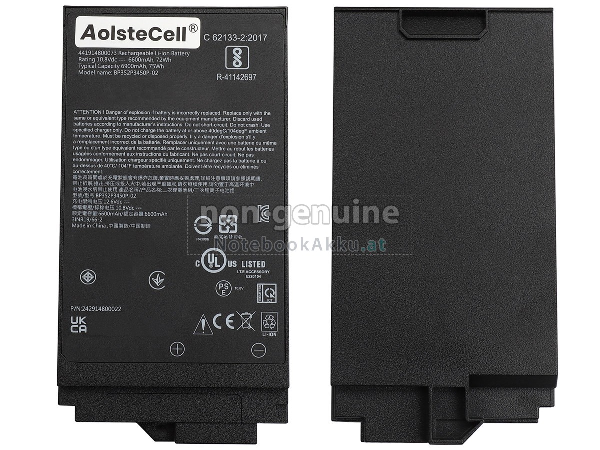Akku für Getac 242914800001