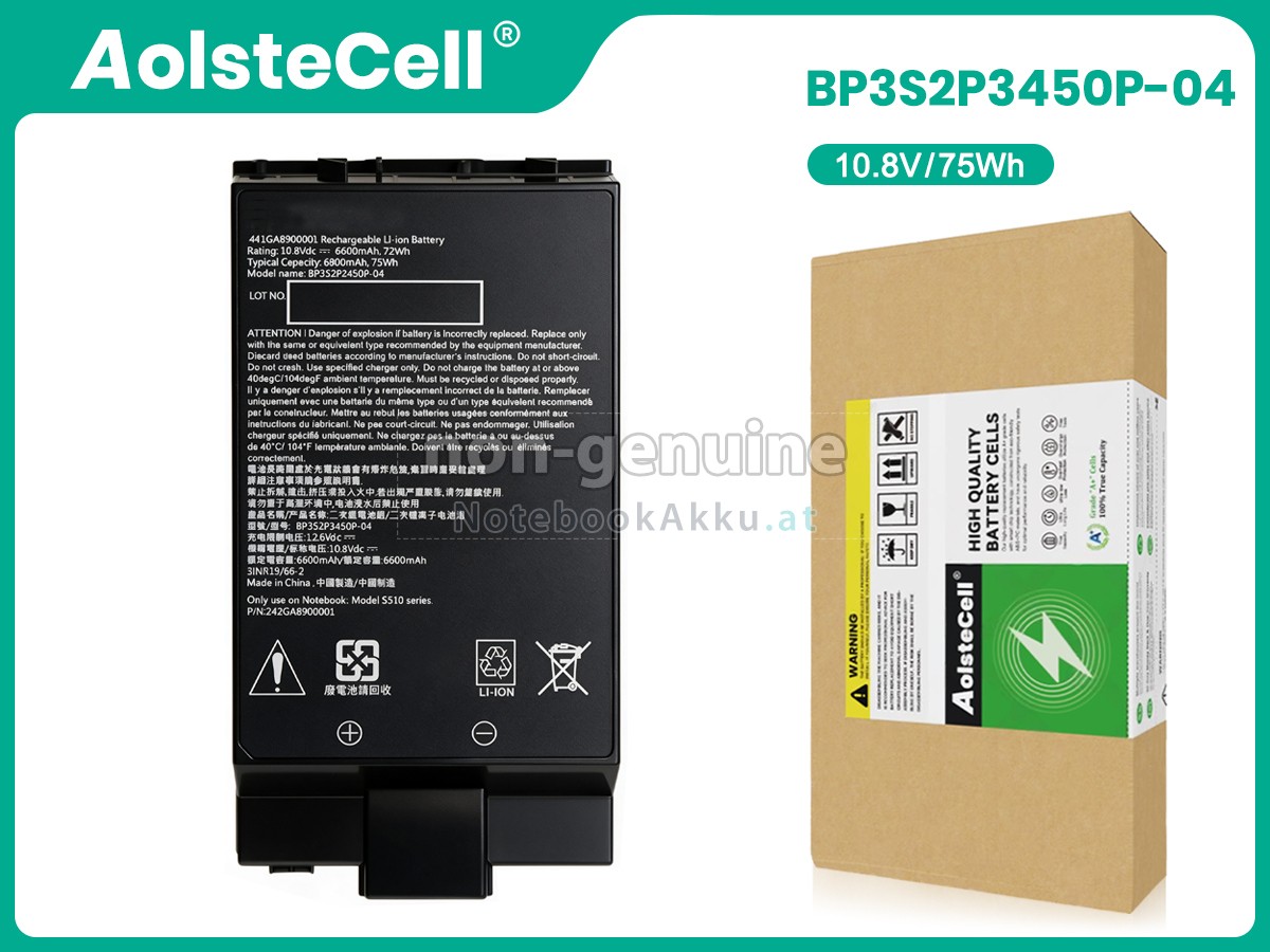 Akku für Getac S510