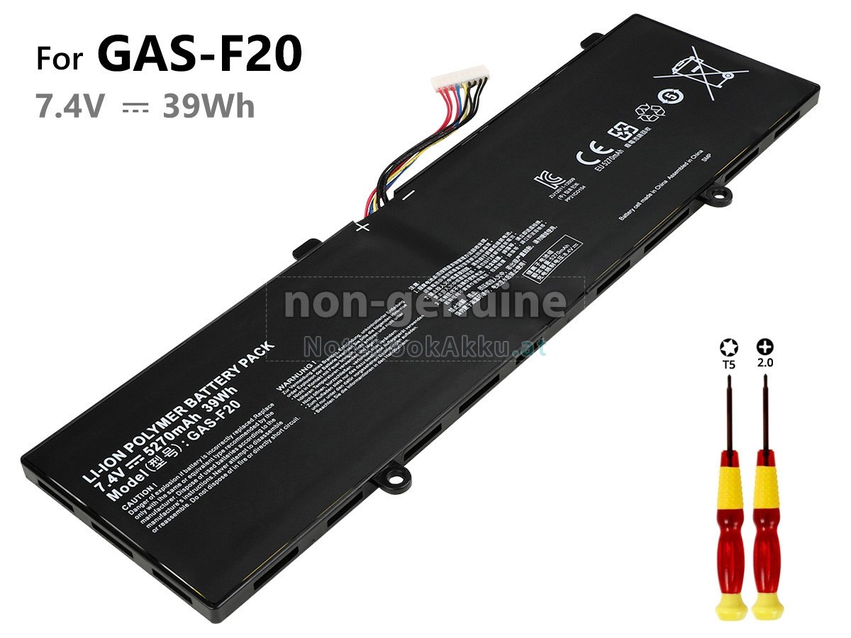 Akku für Gigabyte GAS-F20
