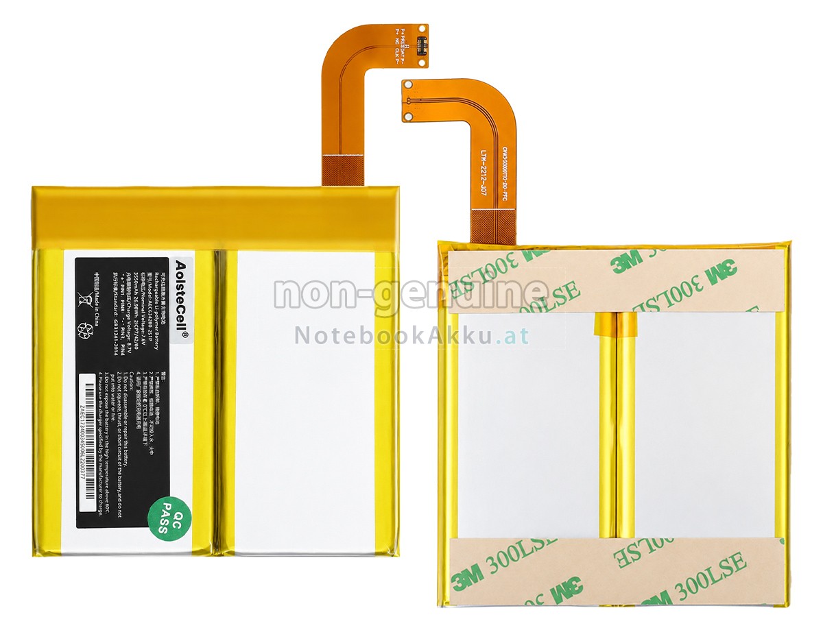 Akku für GPD 634280