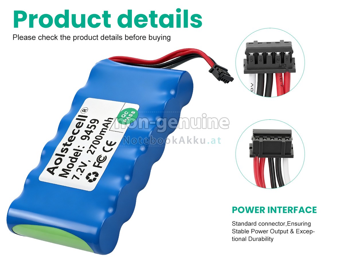Akku für HiOKi HIGH VOLTAGE INSULATION TESTER IR3455