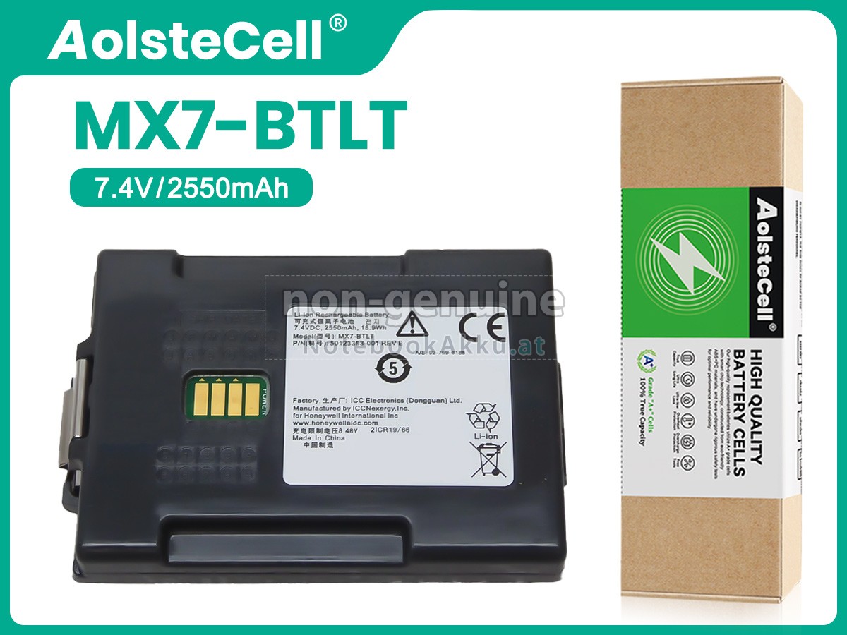 Akku für Honeywell MX7-BTLT