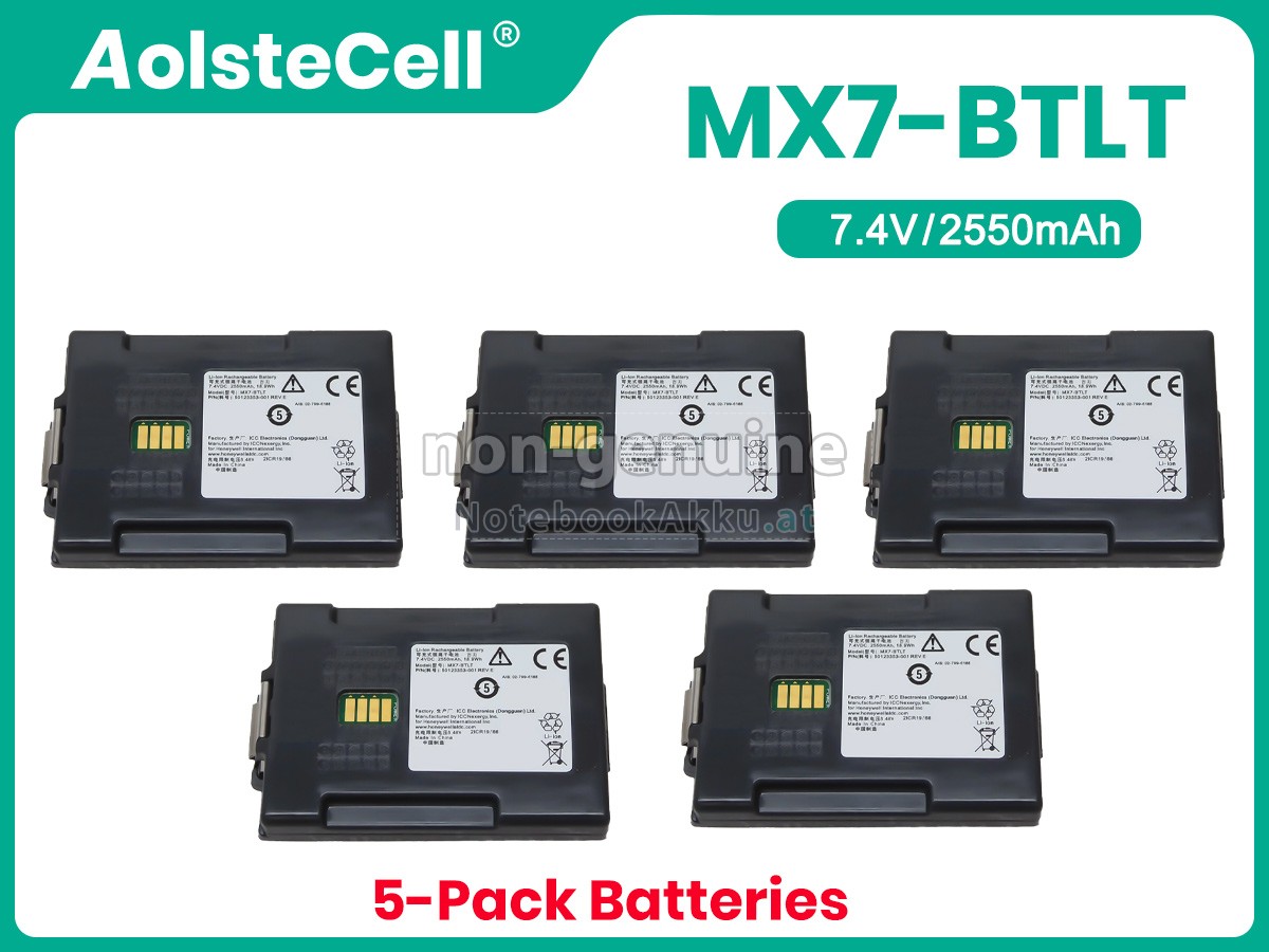Akku für Honeywell MX7-BTLT