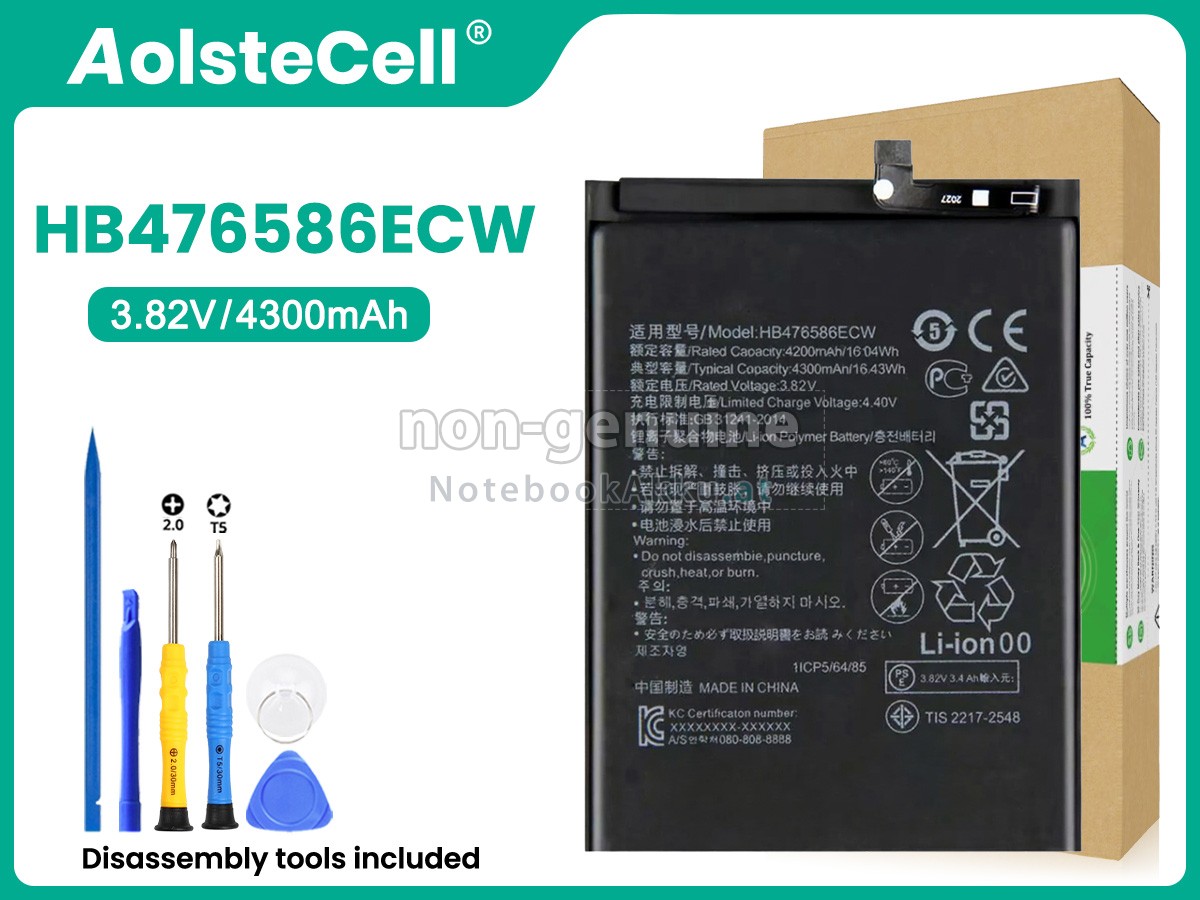 Akku für Honor HB476586ECW