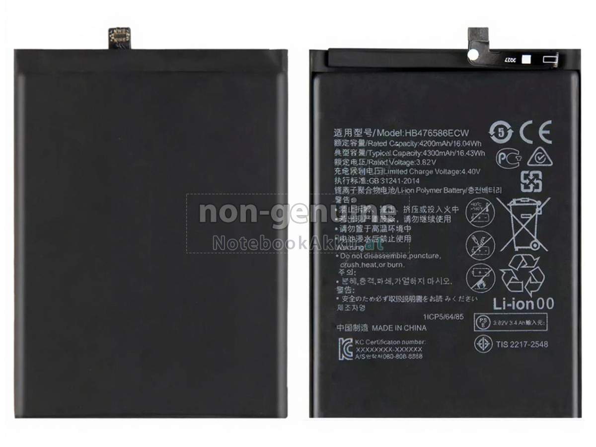 Akku für Honor HB476586ECW