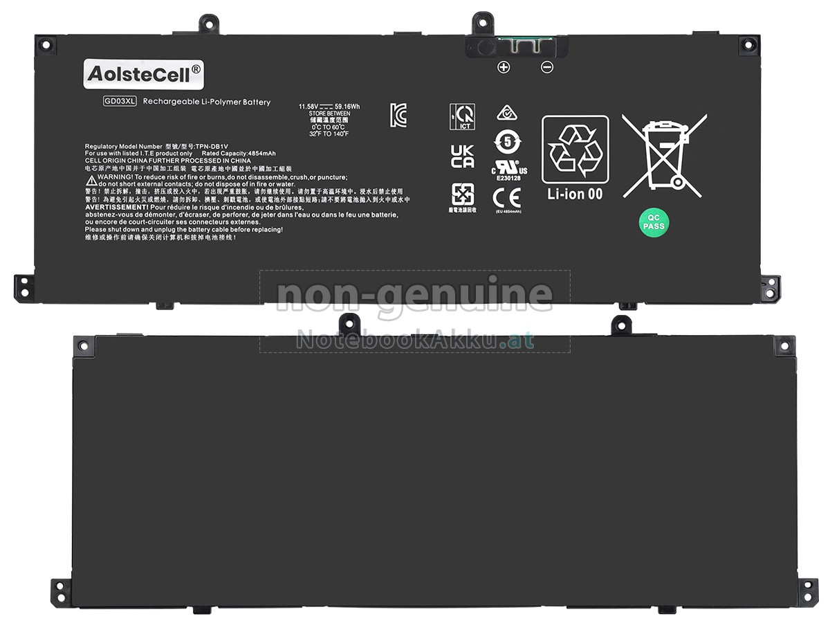 Akku für HP OmniBook X 14-KA0002NAX
