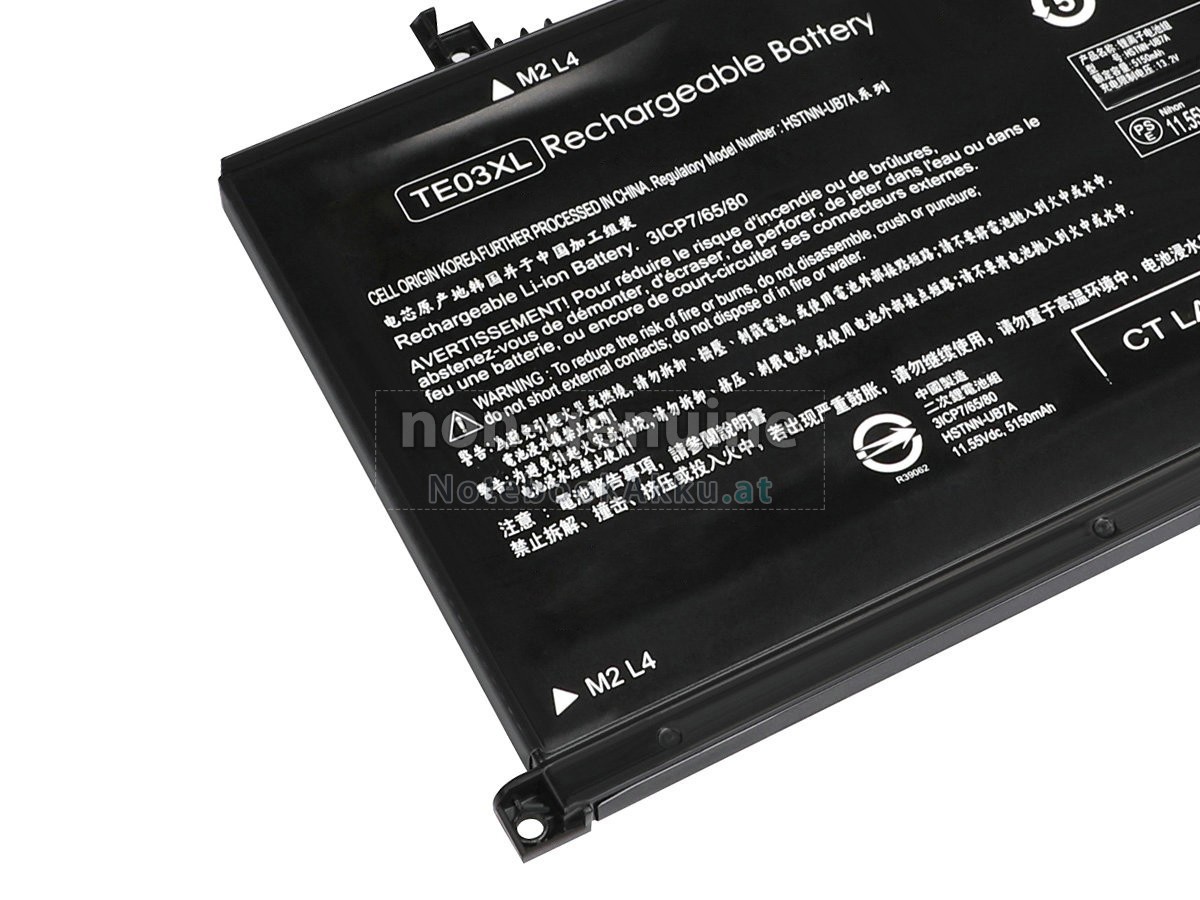 Akku für HP Omen 15-AX203NF
