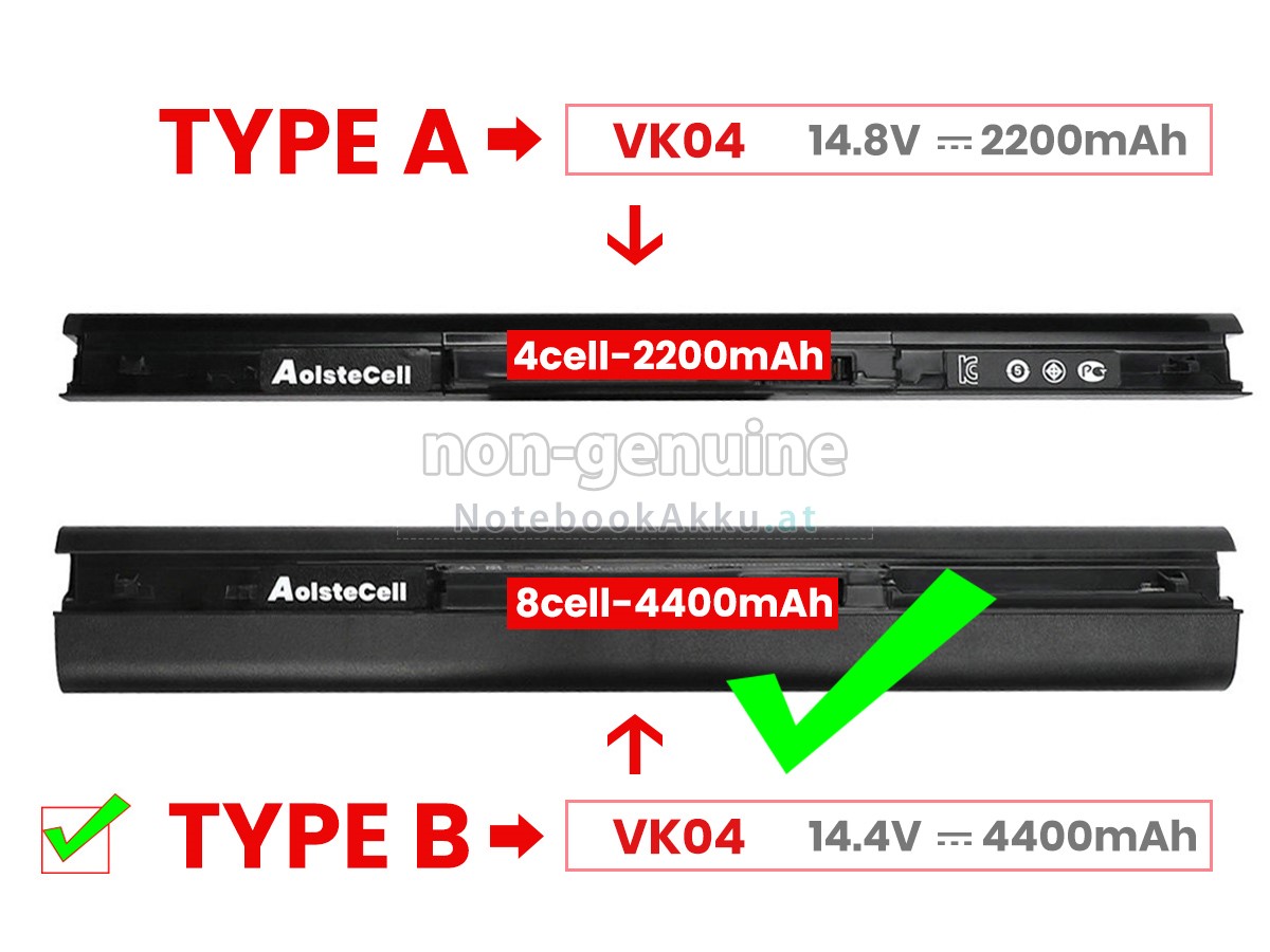 Akku für HP Pavilion TouchSmart 14-B169TX Sleekbook