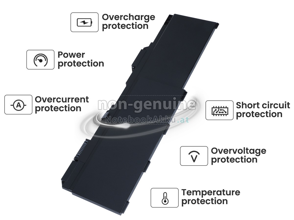 Akku für HP ZBook FURY 15 G7 Mobile Workstation