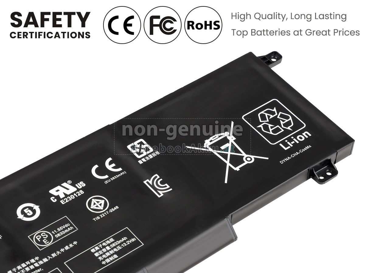 Akku für HP Omen 15-EK0019NO