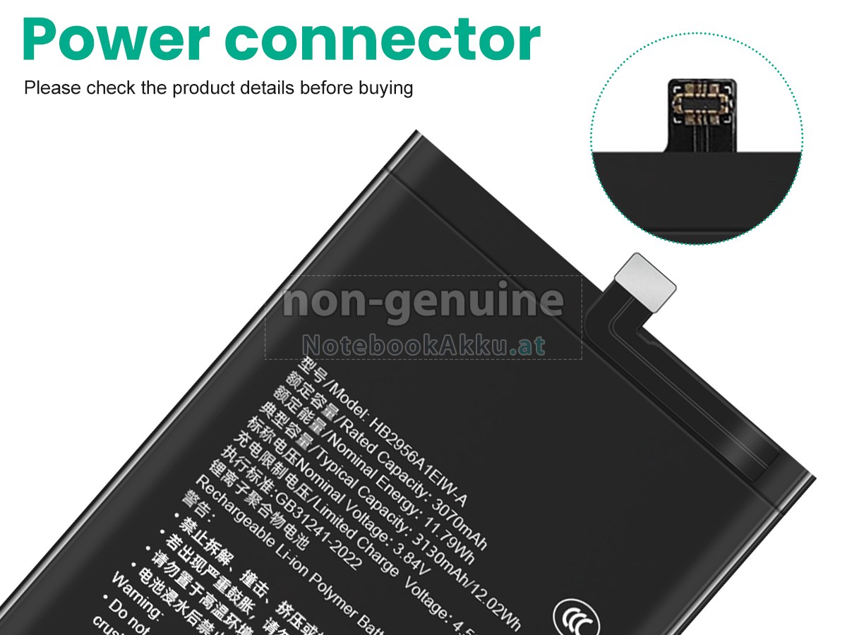 Akku für Huawei HB2956A1EIW-A
