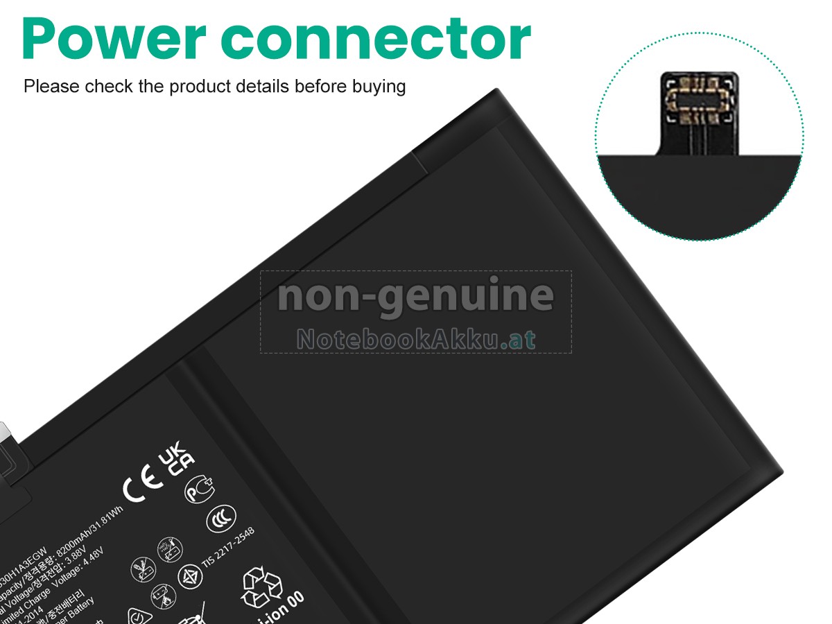 Akku für Huawei MATEPAD PRO 11 2022 GOT-AL19